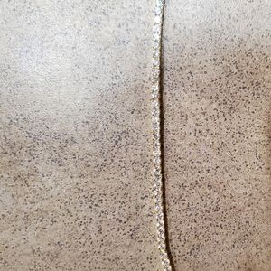 SS Yellow Gold Plated CZ Bracelet